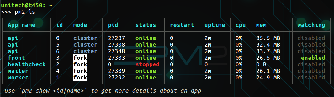 Как установить pm2 ubuntu